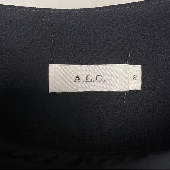 A.L.C. Andrea Lieberman Zipper SMITH Navy Trousers size 2 - Picture 7 of 7